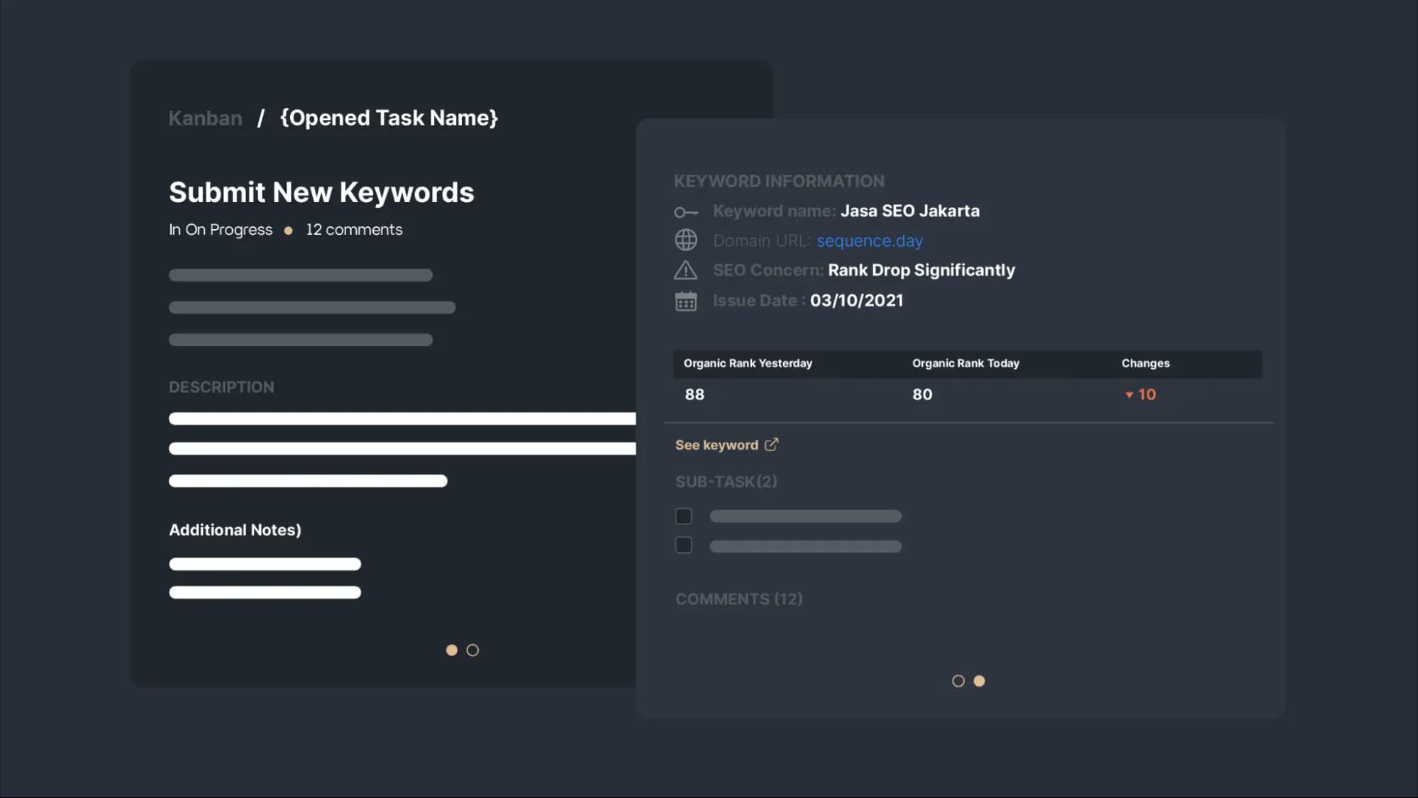 Improving SEO Multi Team Collaboration with Kanban Board